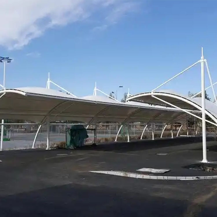 石林膜结构电动车棚