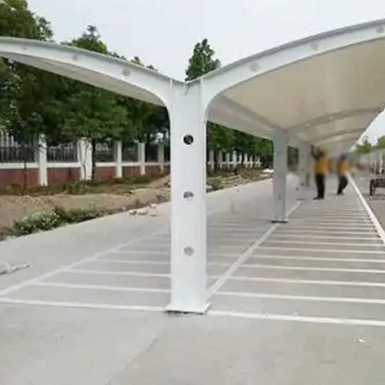 石林膜结构电动车棚