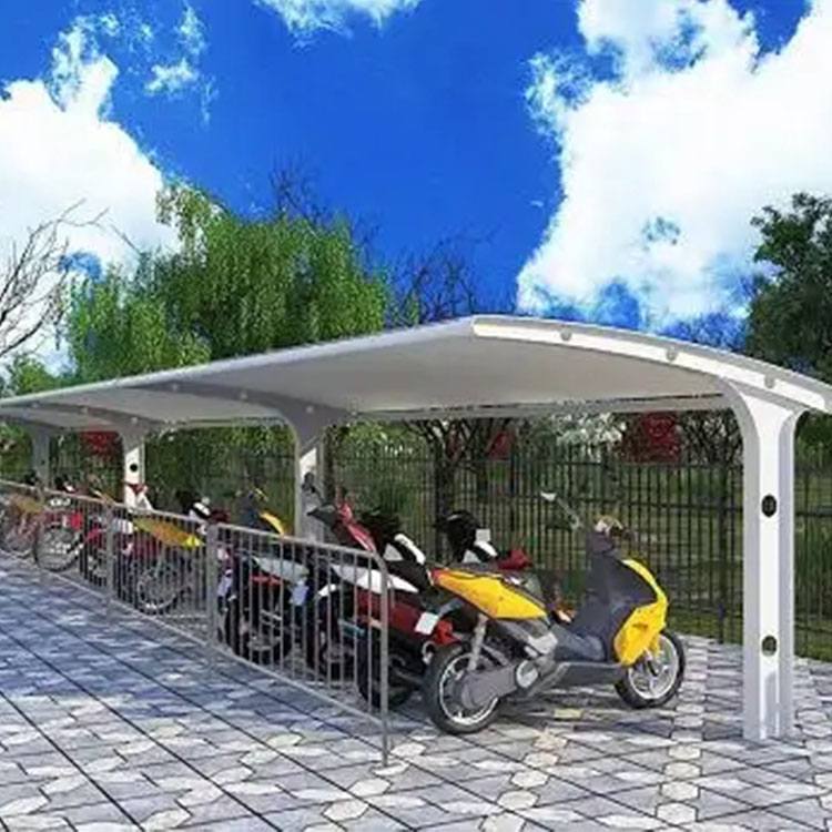 石林膜结构电动车棚